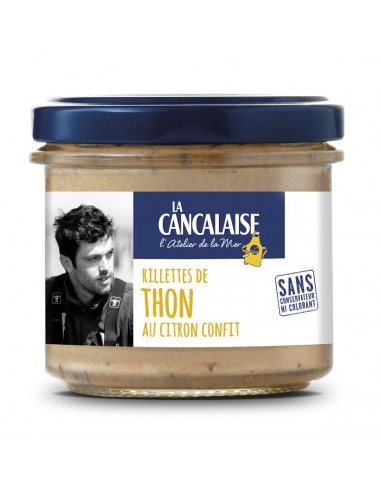 Rillettes de Thon citron confit cancalaise